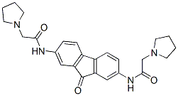 CAS#: 64953-57-7， N,N'-(9-Oxo-9H-Fluorene-2,7-Diyl)Bis[1-Pyrrolidineacetamide]