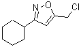 CAS 登录号：64988-76-7， 5-(氯甲基)-3-环己基-1,2-恶唑