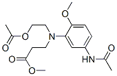 CAS#: 65059-88-3， Methyl N-[2-Acetoxyethyl]-N-[5-(Acetylamino)-2-Methoxyphenyl]-beta-Alaninate