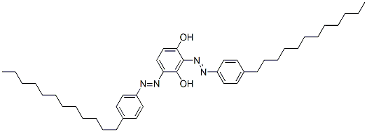 CAS#: 65087-00-5， 2,4-Bis[(4-Dodecylphenyl)Azo]Resorcinol