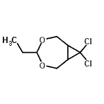 CAS#: 651035-93-7， 8,8-Dichloro-4-ethyl-3,5-dioxabicyclo[5.1.0]octane