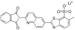 CAS#: 65104-41-8， Lithium 2-[2-(2,3-Dihydro-1,3-Dioxo-1H-Inden-2-Yl)-6-Quinolyl]-6-Methylbenzothiazole-7-Sulphonate