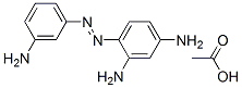 CAS 登录号：65122-44-3， 4-[(3-氨基苯基)偶氮]苯-1,3-二胺单乙酸盐