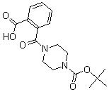 CAS#: 651293-35-5， 4-(2-Carboxybenzoyl)-1-Piperazinecarboxylicacid 1-(1,1-Dimethylethyl) Ester