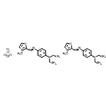 CAS#: 65150-98-3， Bis(2-{[4-(diethylamino)phenyl]diazenyl}-3-methyl-1,3-thiazol-3-ium) tetrachlorozincate(2-)