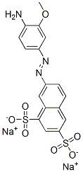 CAS#: 65151-26-0， Disodium 7-[(4-Amino-3-Methoxyphenyl)Azo]Naphthalene-1,3-Disulphonate