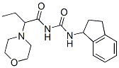 CAS 登录号：6516-21-8， 1-(2-吗啉基丁酰基)-3-(茚满-1-基)脲