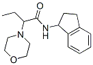 CAS#: 6520-60-1， N-(Indan-1-Yl)-2-Morpholinobutyramide