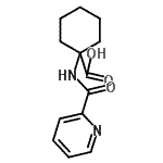 CAS 登录号：652172-20-8， 1-[(2-吡啶基羰基)氨基]环己烷羧酸