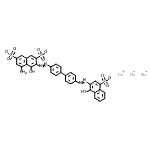 CAS#: 6527-65-7， Trisodium 5-Amino-4-Hydroxy-3-({4'-[(1-Hydroxy-4-Sulfonato-2-Naphthyl)Diazenyl]-4-Biphenylyl}Diazenyl)-2,7-Naphthalenedisulfonate