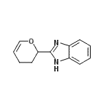 CAS 登录号：6528-71-8， 2-(3,4-二氢-2H-吡喃-2-基)-1H-苯并咪唑