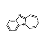 CAS 登录号：653-74-7， [1,4]硫氮杂卓并[4,5-a]苯并咪唑