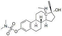 CAS#: 65323-80-0， (17R)-3-(Dimethylsulfamoyloxy)-13-Ethyl-18,19-Dinorpregna-1,3,5(10)-Trien-20-Yn-17-Ol