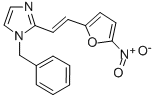 CAS#: 65330-32-7， 2-(2-(5-Nitro-2-furanyl)ethenyl)-1-phenylmethylimidazole