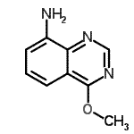 CAS 登录号：653577-05-0， 4-甲氧基-8-喹唑啉胺