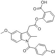 CAS#: 65474-39-7， 2-Carboxyphenyl-1-(4-Chlorobenzoyl)-5-Methoxy-2-Methylindole-3-Acetate