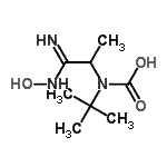 CAS#: 657423-49-9， [1-(Hydroxyamino)-1-imino-2-propanyl](2-methyl-2-propanyl)carbamic acid