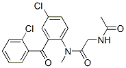 CAS#: 65808-66-4， 2-Acetamido-N-[4-Chloro-2-(2-Chlorobenzoyl)Phenyl]-N-Methyl-Acetamide