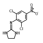 CAS#: 65936-26-7, N-(2,6-Dichloro-4-nitrophenyl)-4,5-dihydro-1H-imidazol-2-amine