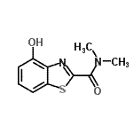 CAS#: 659731-95-0， 4-Hydroxy-N,N-dimethyl-1,3-benzothiazole-2-carboxamide