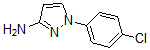 结构式 CAS# 66000-39-3, 1-(4-氯苯基)-1H-吡唑-3-胺