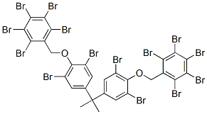 CAS#: 66165-57-9， 4,4'-(Isopropylidene)Bis[2,6-Dibromo-alpha-(Pentabromophenyl)Anisole]