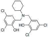 CAS#: 6642-08-6， 2,4-Dichloro-6-[[Cyclohexyl-[(3,5-Dichloro-2-Hydroxy-Phenyl)Methyl]Amino]Methyl]Phenol