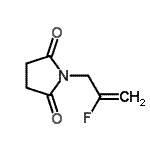 CAS#: 664342-14-7， 1-(2-Fluoro-2-propen-1-yl)-2,5-pyrrolidinedione