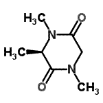 CAS#: 66445-42-9， (3R)-1,3,4-Trimethyl-2,5-piperazinedione