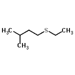 CAS#: 66481-77-4， 1-(Ethylsulfanyl)-3-methylbutane