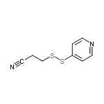 CAS 登录号：66592-90-3， 3-(4-吡啶基二硫基)丙腈