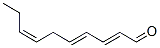 CAS#: 66642-86-2， 2-trans-4-trans-7-cis-Decatrienal