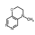 CAS 登录号：66643-53-6， 4-甲基-3,4-二氢-2H-哒嗪并[4,5-b][1,4]恶嗪