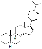 CAS#: 6673-69-4， (5alpha)-Ergost-8(14)-Ene