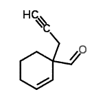 CAS#: 66730-45-8， 1-(2-Propyn-1-yl)-2-cyclohexene-1-carbaldehyde