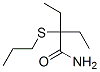 CAS 登录号：66859-63-0， 2-乙基-2-(丙硫基)丁酰胺