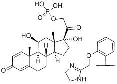 CAS 登录号：6693-90-9， 泼那唑啉