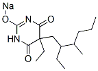 CAS#: 66968-31-8, 5-Ethyl-5-(2-Ethyl-3-Methylhexyl)-2-Sodiooxy-4,6(1H,5H)-Pyrimidinedione