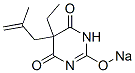 CAS#: 66968-71-6， 5-Ethyl-5-(2-Methyl-2-Propenyl)-2-Sodiooxy-4,6(1H,5H)-Pyrimidinedione