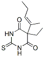 CAS#: 66968-73-8， 5-Ethyl-2,3-Dihydro-5-(1-Methyl-1-Butenyl)-2-Thioxo-4,6(1H,5H)-Pyrimidinedione