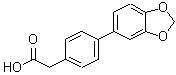 CAS#: 669713-76-2， [4-(1,3-Benzodioxol-5-yl)phenyl]acetic acid