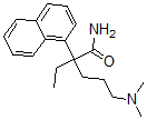 CAS#: 6699-16-7， alpha-[3-(Dimethylamino)Propyl]-alpha-Ethyl-1-Naphthaleneacetamide