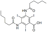 CAS#: 67032-31-9， 3,5-Bis(Hexanoylamino)-2,4,6-Triiodobenzoic Acid