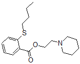 CAS#: 67032-53-5， 2-Piperidinoethyl 2-(Butylthio)Benzoate