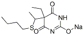 CAS#: 67050-64-0， 5-[1-(Butylthio)Ethyl]-5-Ethyl-2-Sodiooxy-4,6(1H,5H)-Pyrimidinedione