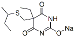 CAS#: 67050-72-0， 5-(Sec-Butylthiomethyl)-5-Ethyl-2-Sodiooxy-4,6(1H,5H)-Pyrimidinedione