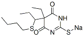CAS#: 67050-80-0， 5-[1-(Butylthio)Propyl]-5-Ethyl-2-Sodiothio-4,6(1H,5H)-Pyrimidinedione