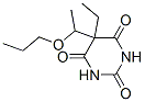 CAS 登录号:67050-95-7, 5-乙基-5-(1-丙氧乙基)-2,4,6(1H,3H,5H)-嘧啶三酮