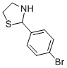 结构式 CAS# 67086-81-1, 2-(4-溴-苯基)-噻唑烷