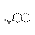 CAS#: 67092-59-5， 2-Nitrosooctahydro-2H-pyrido[1,2-a]pyrazine